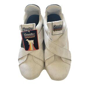 Goats The 717W White Criss Cross Strap Women's Sneakers Size 7.5 Athletic